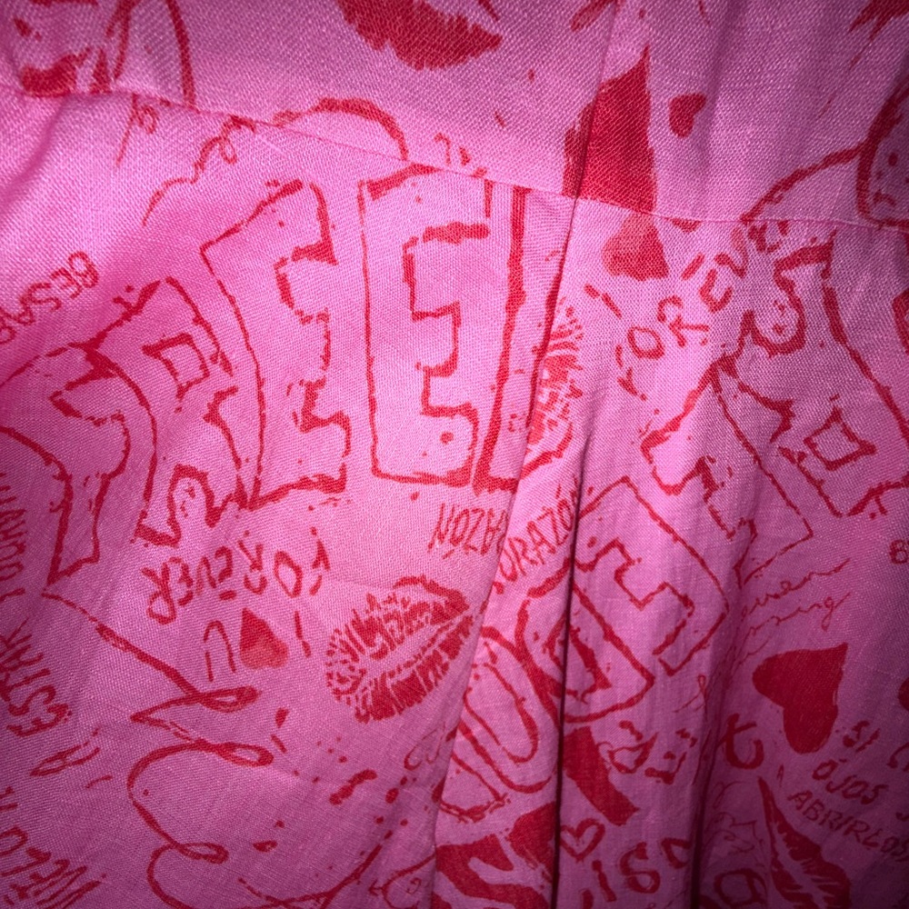 Zimmermann Pink and Red Graphic Dress - Picture 8 of 11